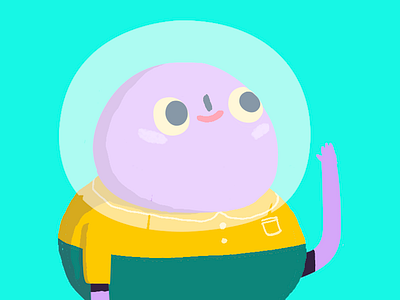 Space Buddy characterdesign children design designer doodle freelance illustration illustrator kid kids photoshop pictoplasma