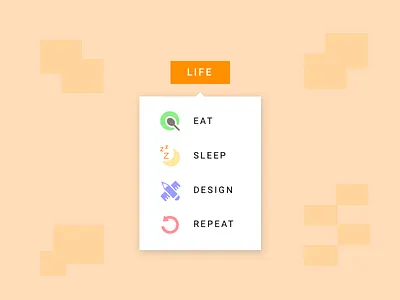 Daily UI #027 Dropdown bengaluru challenge daily dailyui dropdown eat sleep design repeat orange