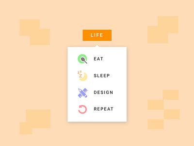 Daily UI #027 Dropdown bengaluru challenge daily dailyui dropdown eat sleep design repeat orange