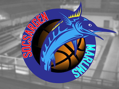 Socsargen Marlins logo redesign sports logo sports redesign