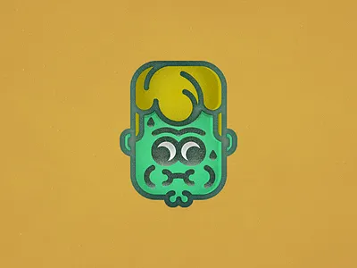ugghh emote feeling green icon illustrator portrait puke
