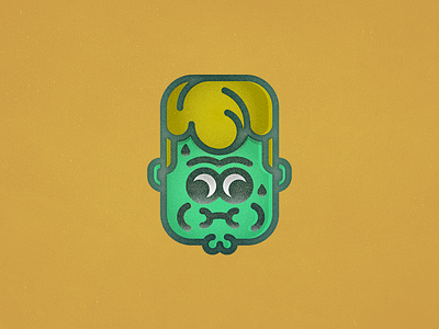 ugghh emote feeling green icon illustrator portrait puke