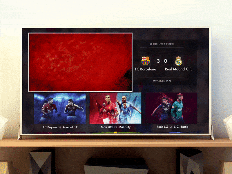 TV Voice Assistant animation assistant block c4d football gif lowpoly match tv video voice yellow