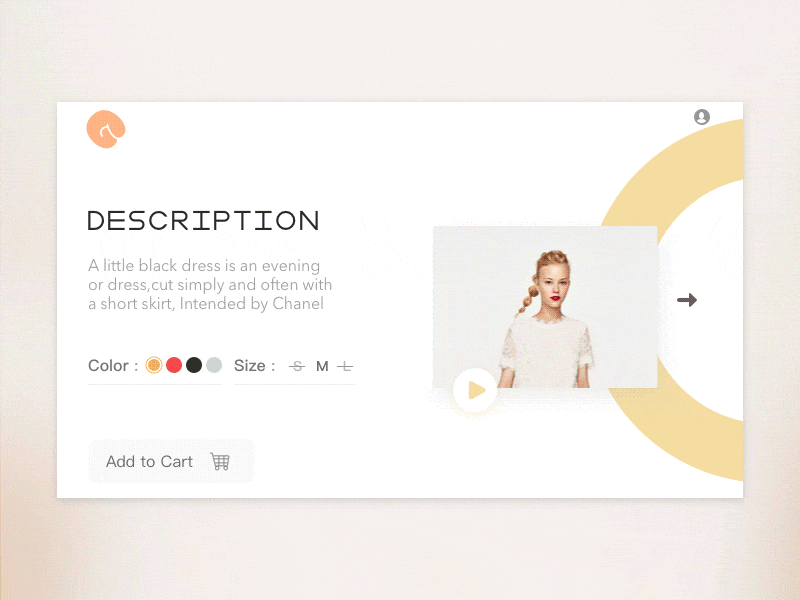 Show action carousel cart catwalk clothes effect illustration shopping show simple