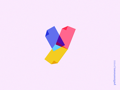 Yellow News epaper letter mag magazine news y y letter. letter logo yellow yletter