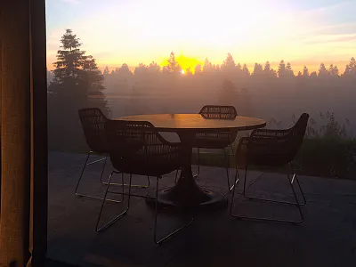 Hillside house 3d corona hillside render zhitnik