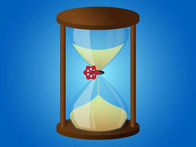 Sand Clock clock illustration sand time waste