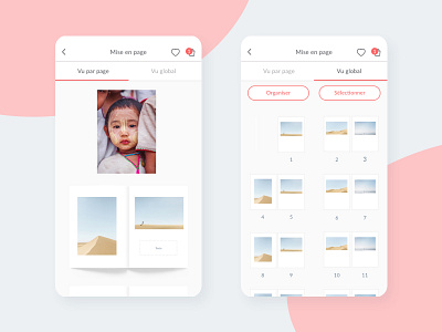 Photo Book book layout minimalist photo shop ui ux