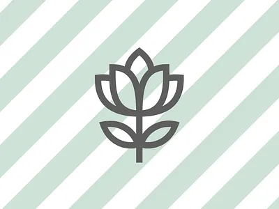 Maria das Flores — Symbol/Mark florist flower identity mark symbol visual identity