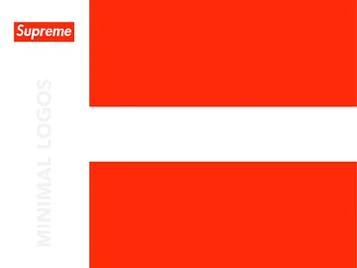 Supreme Shot Minimal Logo concept forms logo minimal