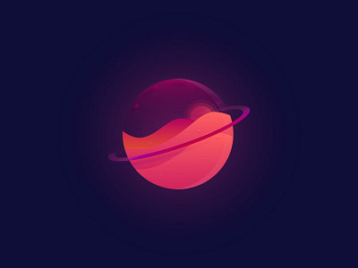 Space elon musk illustration mars planet