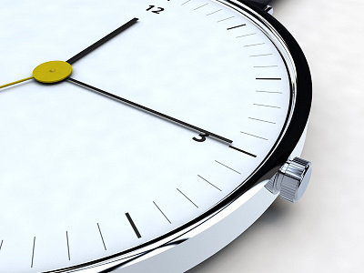 Classic Watch # 1 3d cinema4d clock metal time watch watchface
