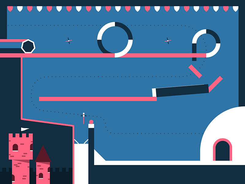 Obstacle Course animation gif obstacle course