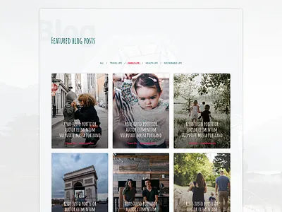 Tales From The Road animation blog design flat illustration interface minimal typography ui vector website