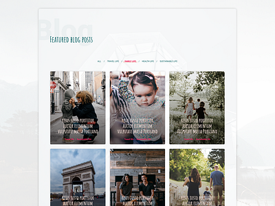 Tales From The Road animation blog design flat illustration interface minimal typography ui vector website