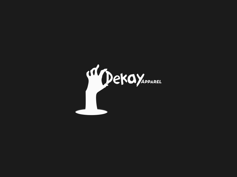 Logo Design for Dekay Apparel branding design graphic logo design logo motion