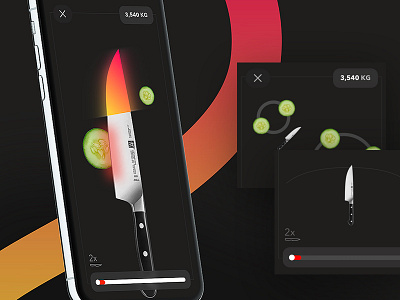 KnifeHit Zwilling app game gui hit ios knife zwilling