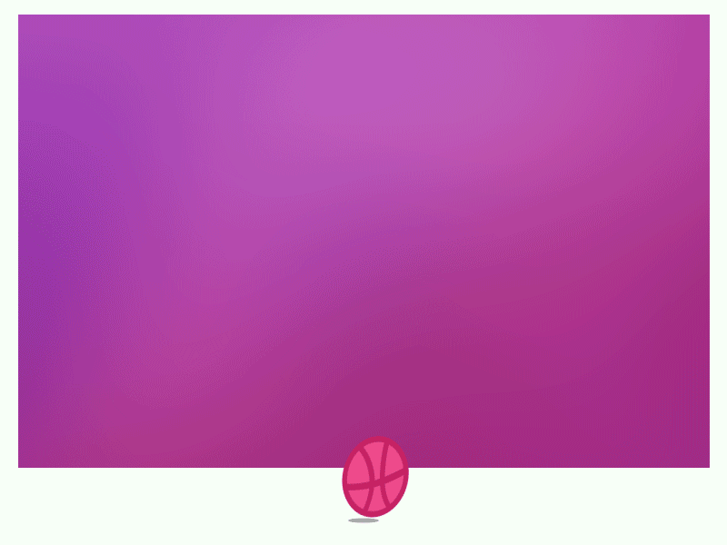Hello Dribbble! animation debut hello