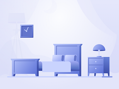 Dp 11 bedroom geometric graphic illustration