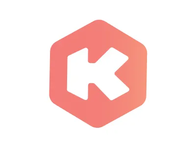 K Personal Brand Logo branding debut