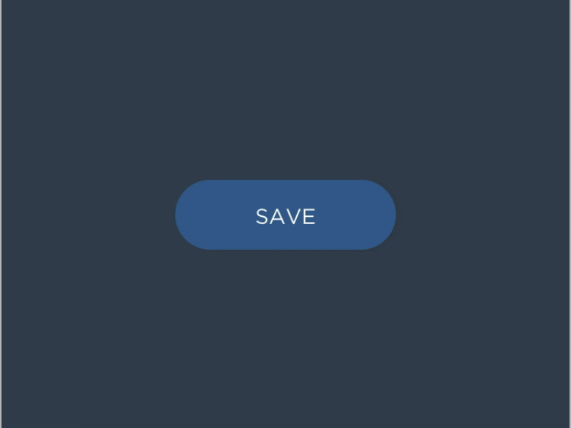 Happy Save :) animation button flinto loading save success