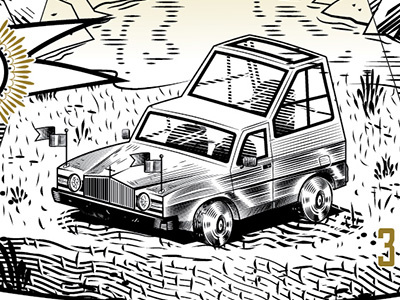 Details Popemobile blackwork illustration vectors