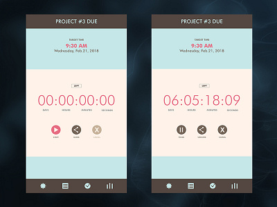 Daily UI #14 - Countdown countdown dailyui ui design