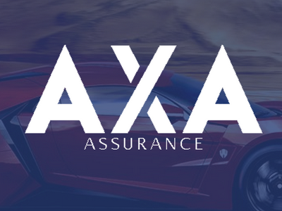 AXA logo redesign logo