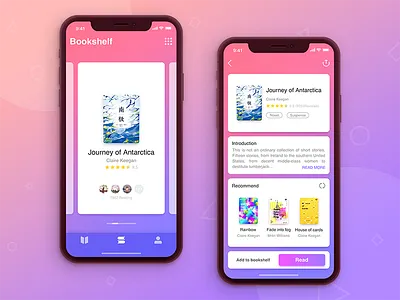 Reading App 2 app reading ui