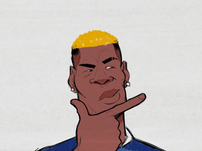 Pogba's Birthday 2d animation cel animation character animation gif graphics motion tvpaint