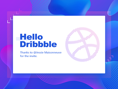 Hello Dribbble