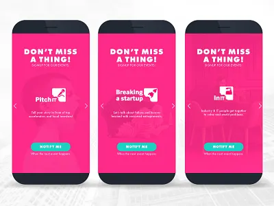 Ready For Startups design mobile ui web design