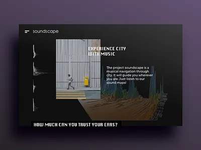 Soundscape #1 3d analysis arduino data visualization gps interactive map music processing sensors ui ux
