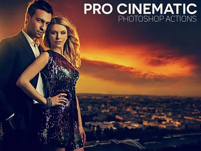 Pro Cinematic Photoshop Actions actions clean colour enhancer film movie photo photography photoshop professional style