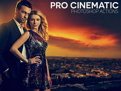 Pro Cinematic Photoshop Actions actions clean colour enhancer film movie photo photography photoshop professional style