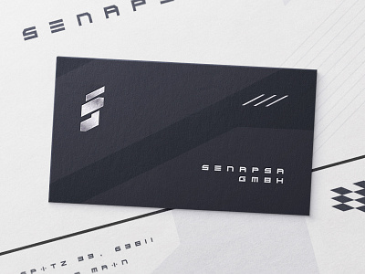 GmbH Business Card branding business card card cyberpunk identity logo