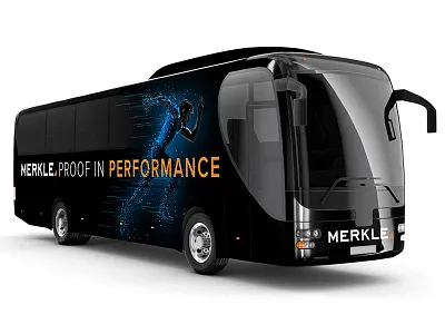 Merkle Bus Wrap bus wrap data design