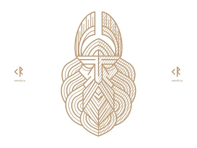 Stribog folklore god linework slavic stribog
