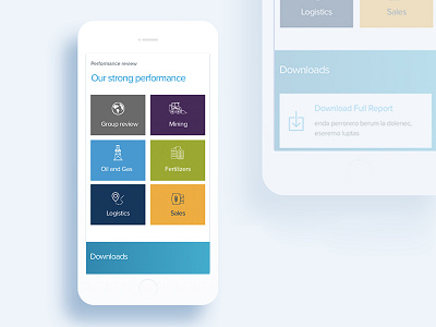 Digital Annual Report annualreport colourful corporate digital digitalannualreport mobile responsive ui ux wireframes