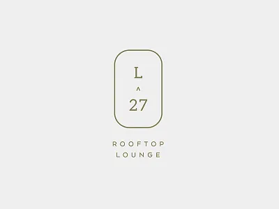 Westin L27 Rooftop Lounge branding design hospitality hotel identity logo