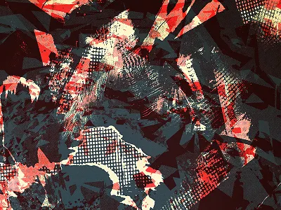 Textures abstract analog art background brush color digital halftone paint texture