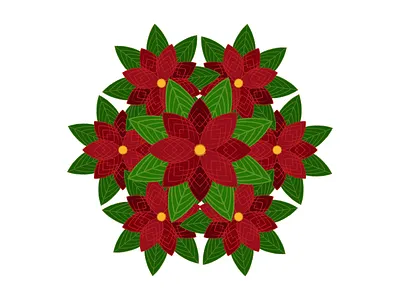 Christmas Mandala christmas mandala