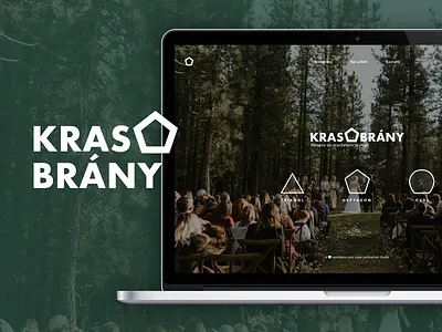 Krasobrany clean green microsite minimalism minisite mobile responsive ui uidesign ux uxdesign webdesign