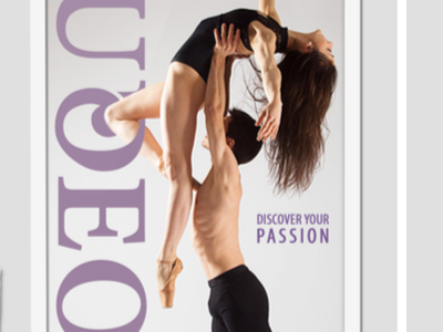 UDEO logo Poster branding d dance dancer design graphic design letter d logo photography utah