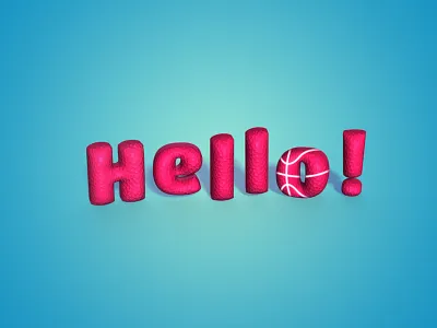 Hello Dribbble! debut