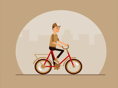 bike bike boy character cyclist