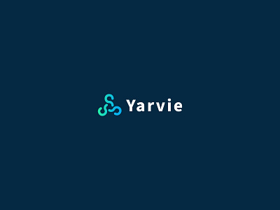 Yarvie Logo Design business discoveries gradient protect research scientists system users web