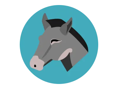 Donkey ass donkey graphicdesign sticker