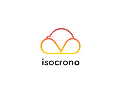 isocrono logo in color cloud logo