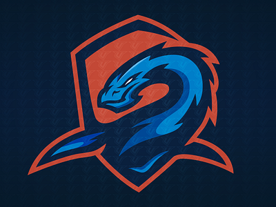 Loch Ness Sports Logo adobe illustrator adobe photoshop esports logo logo sports logo